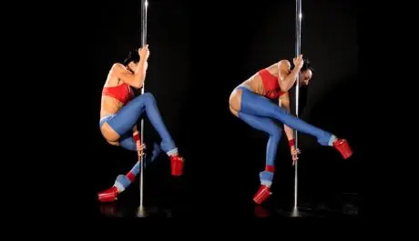 flamingo stand